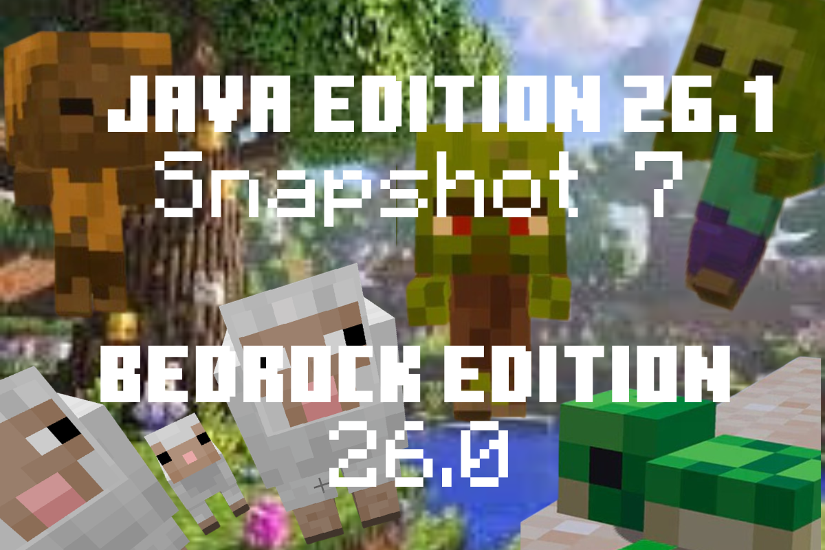 Minecraft 26.0 Bedrock & 26.1 Snapshot 7 (Java): todas las novedades