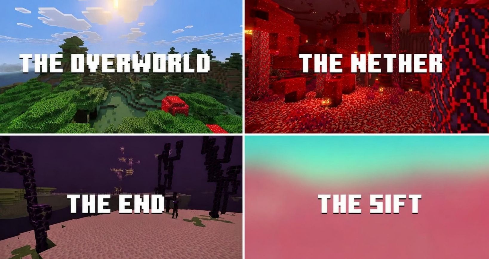 Imagen de The Sift: la cuarta dimensión de Minecraft